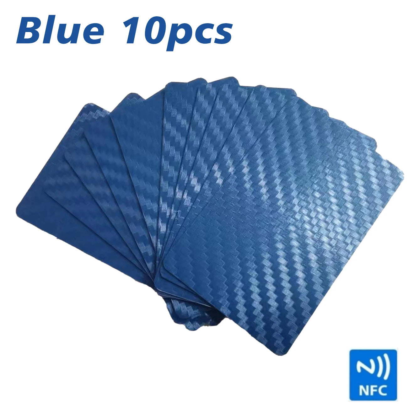 NFC Carbon Fiber Card 5/10/50Pcs