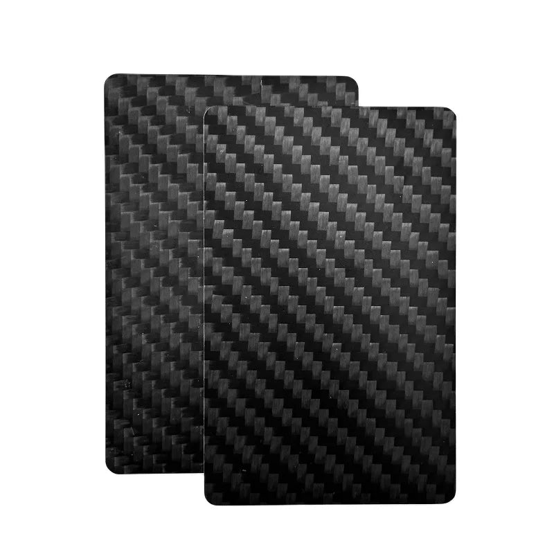 NFC Carbon Fiber Card 5/10/50Pcs